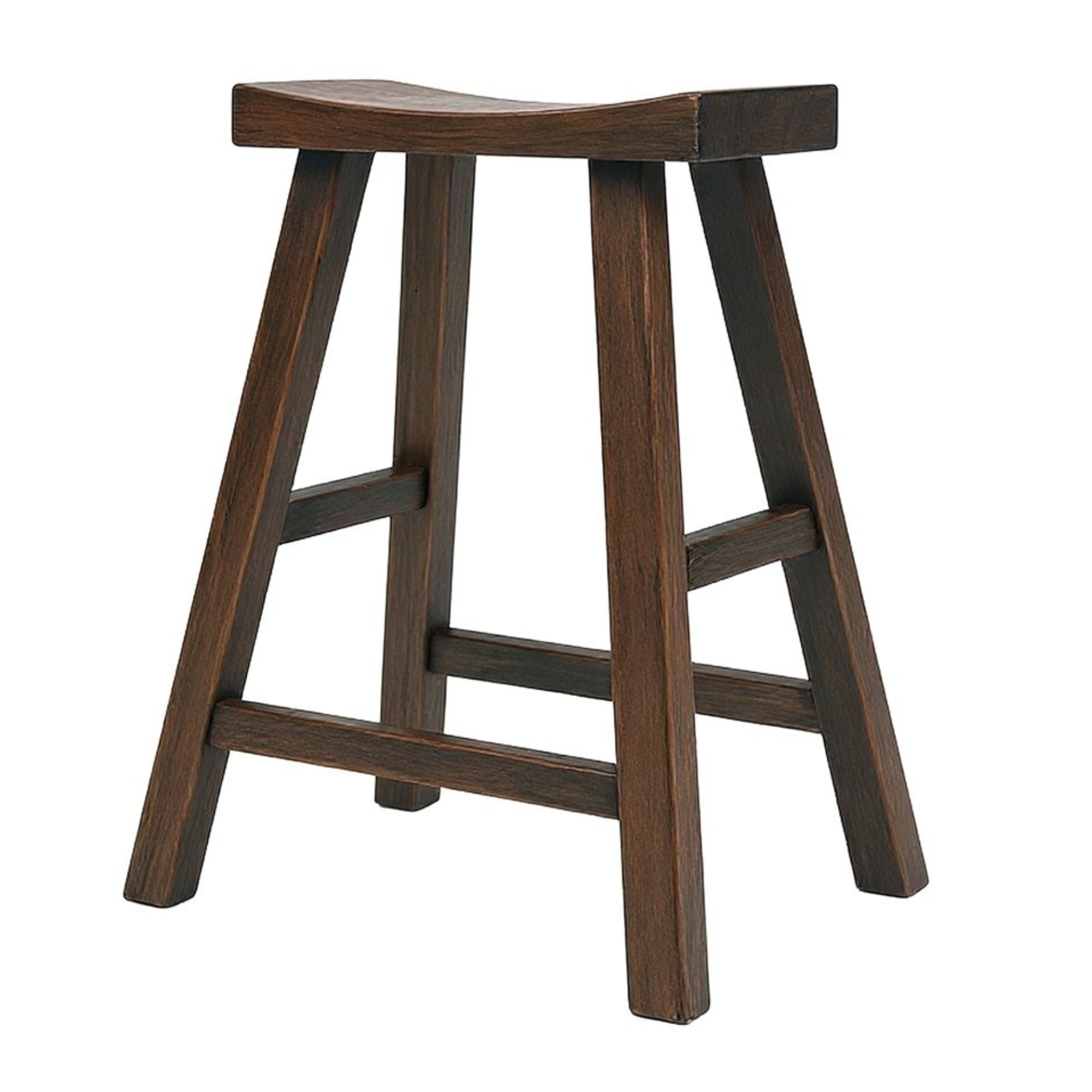 PARQ BAR STOOL | SOLID ELM | WALNUT