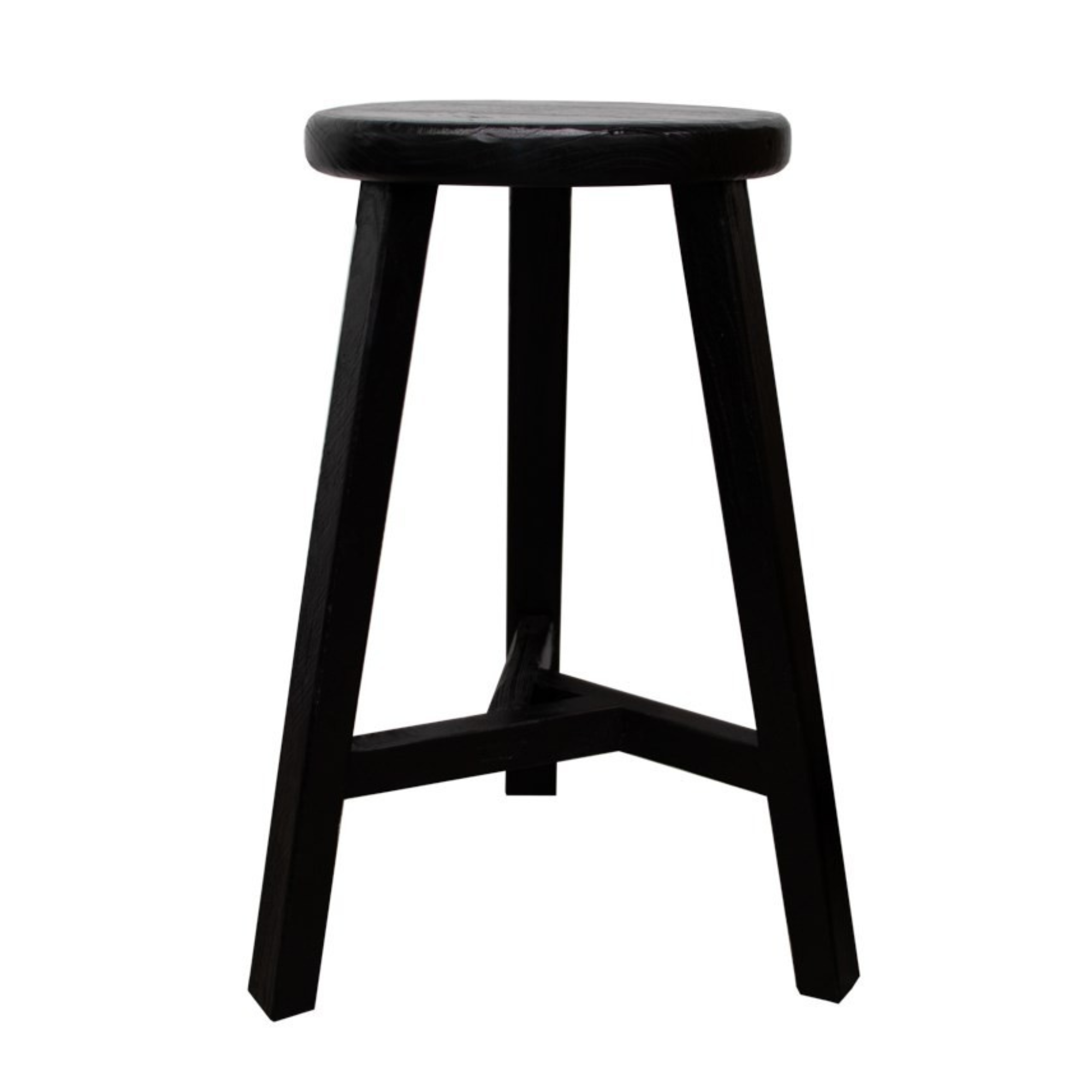 PARQ ROUND BARSTOOL | BLACK