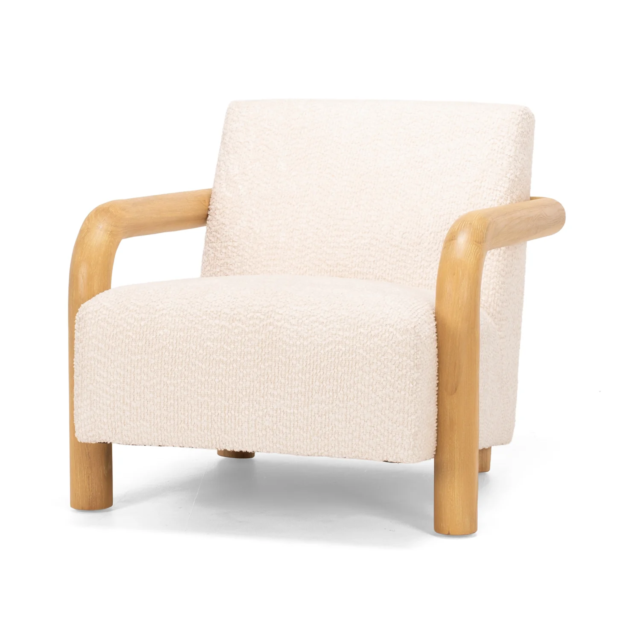 POST ARMCHAIR | CREAM