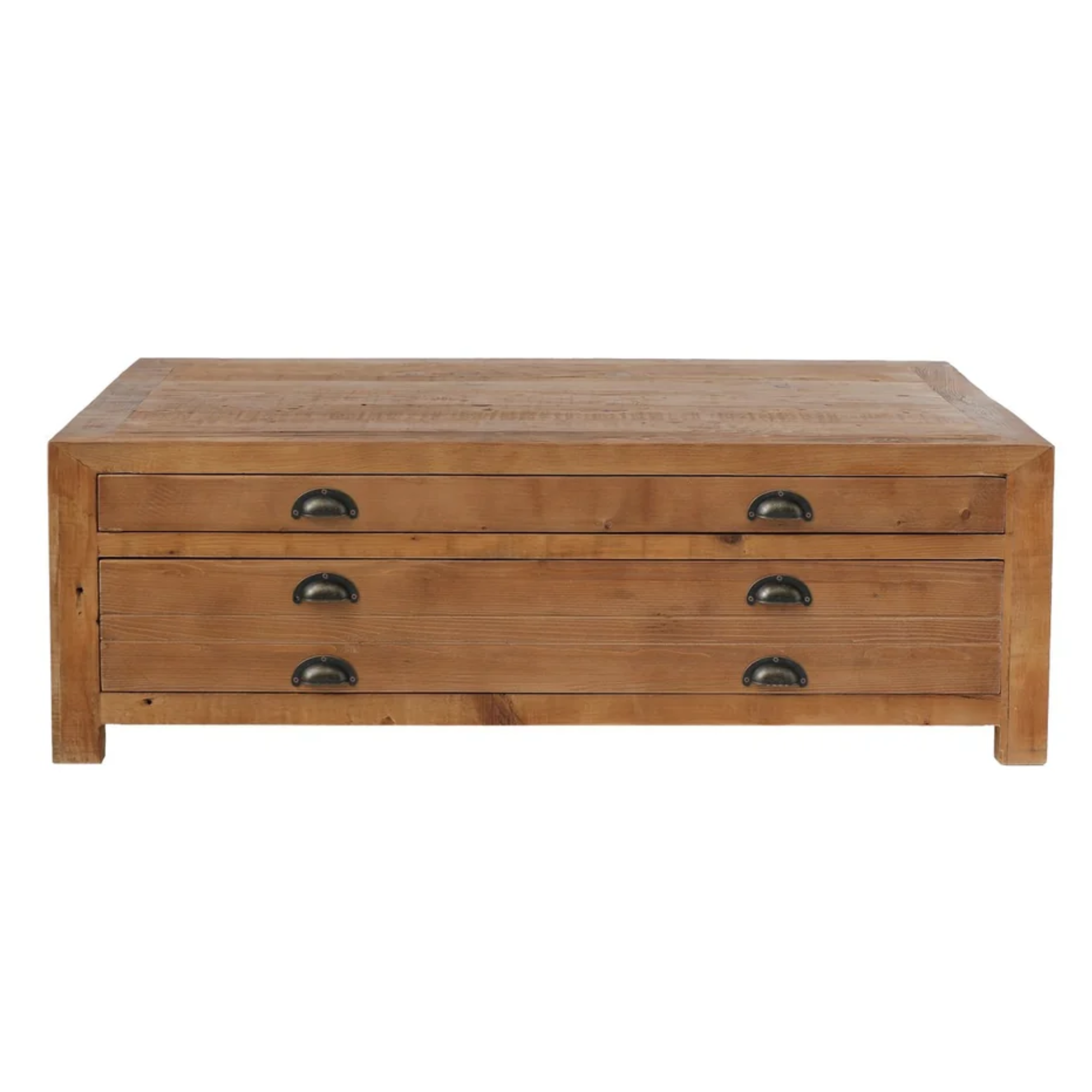 Printmaker 4 Drawer Coffee Table