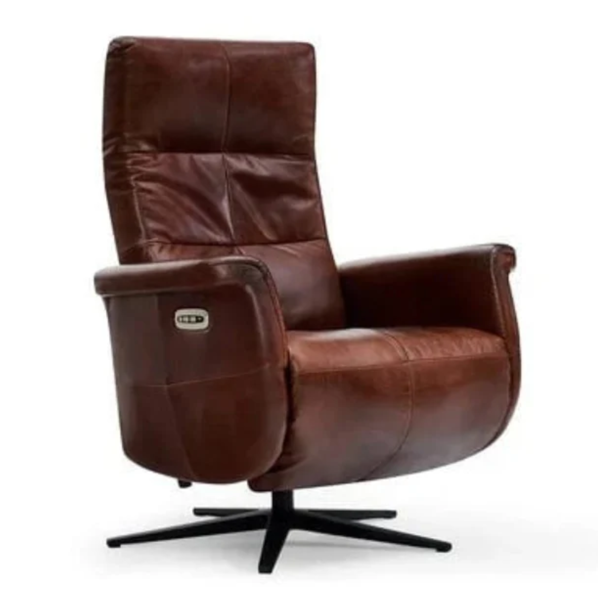 Providence Electric Recliner | Vintage Cigar Leather