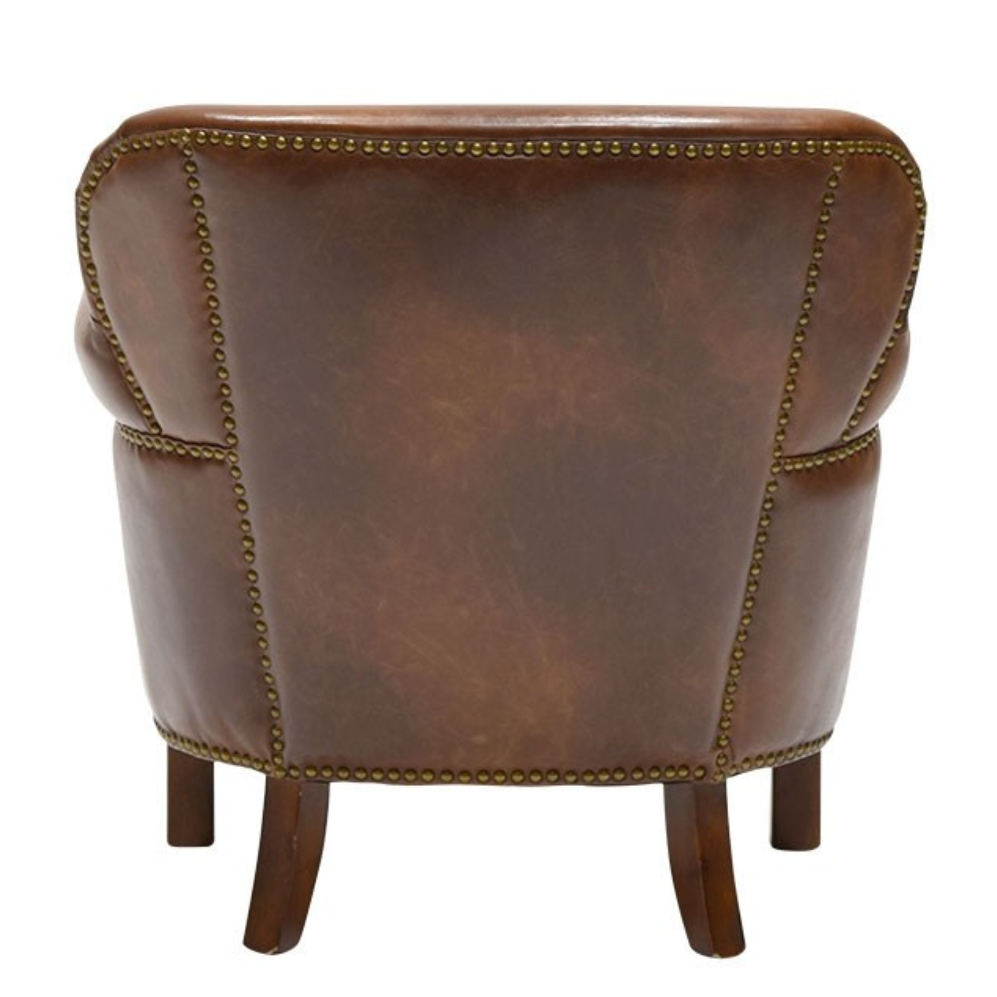 RHODES BROWN LEATHER ARMCHAIR The Best Furniture Shop
