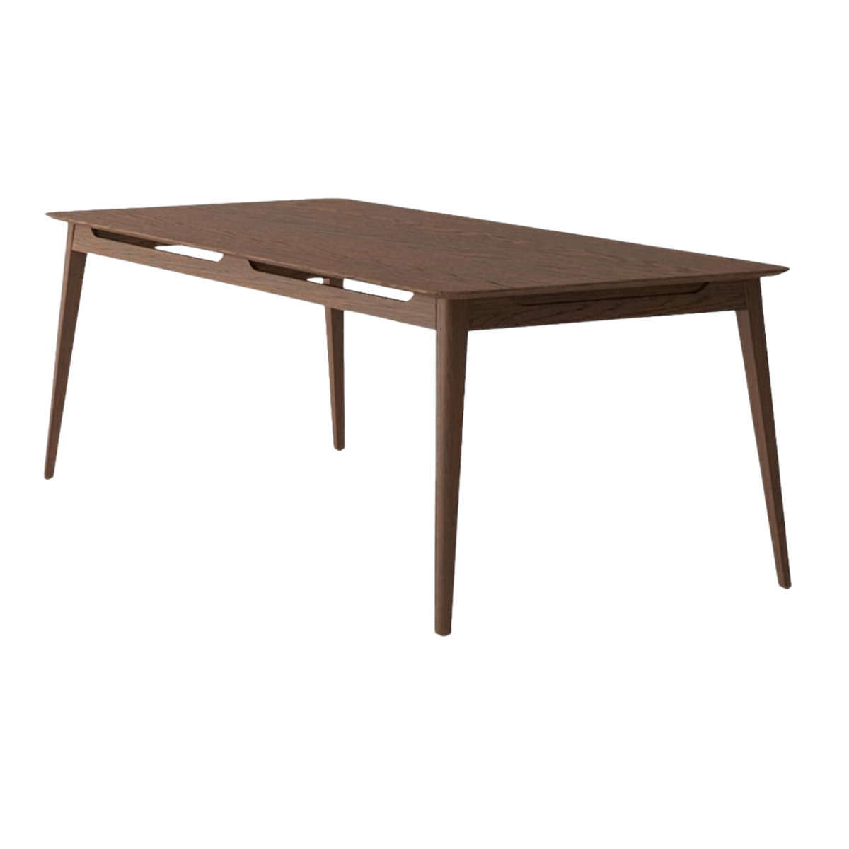 Rokke 220 Dining Table | Solid Oak Walnut