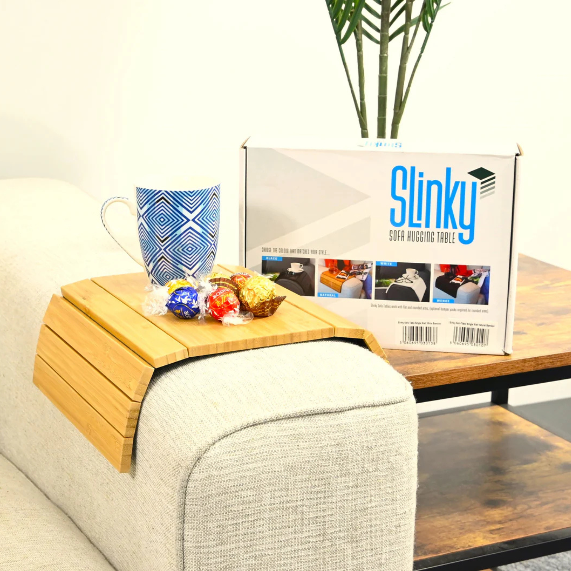 SLINKY SOFA HUGGING TABLE | 3 COLOURS