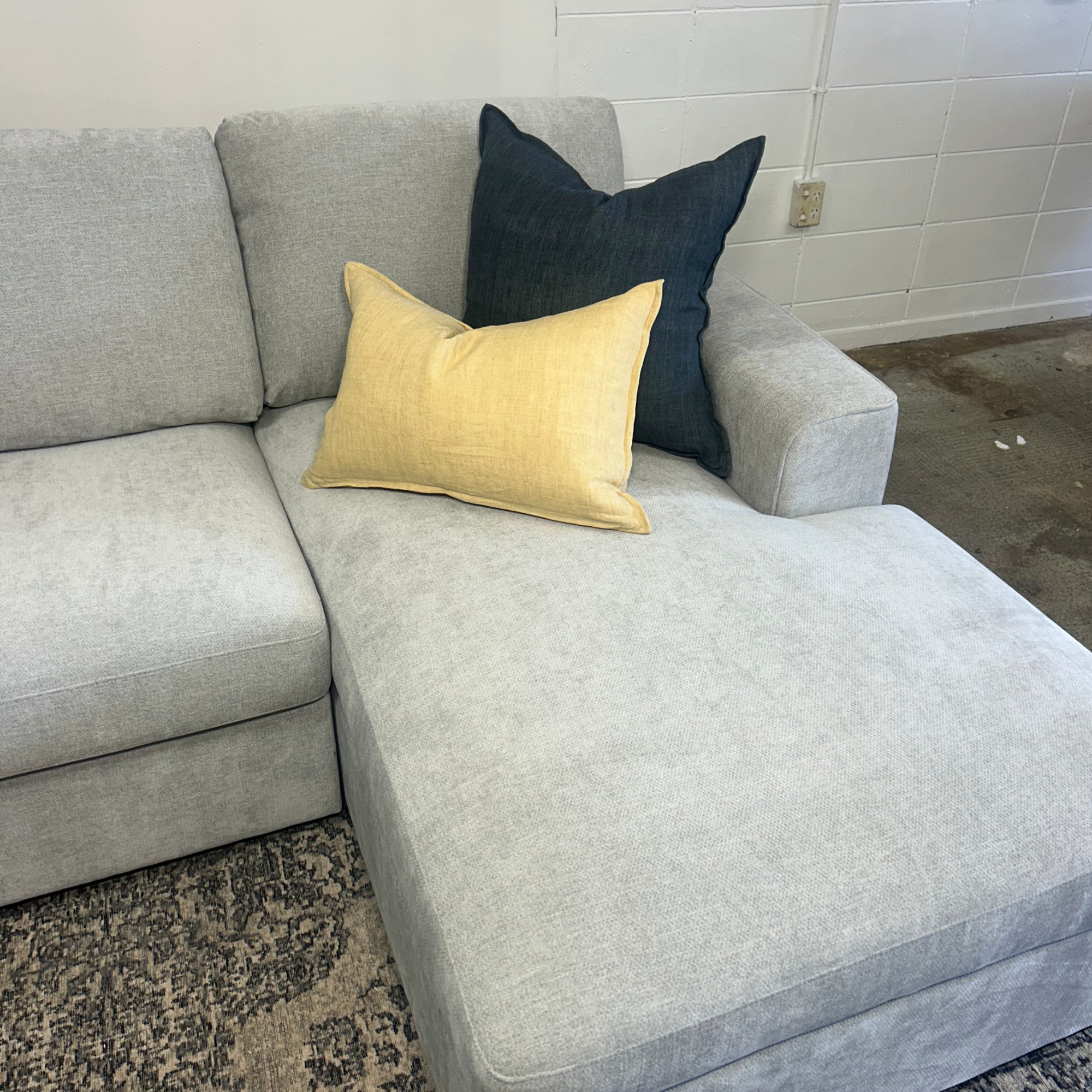 Sloan Chaise with Sofa Bed & Storage | Fifty Shades