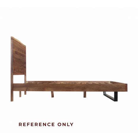 LIVE-EDGE QUEEN SLAT BED