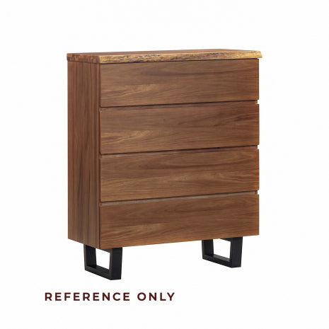 LIVE-EDGE 4 DRAWER TALLBOY