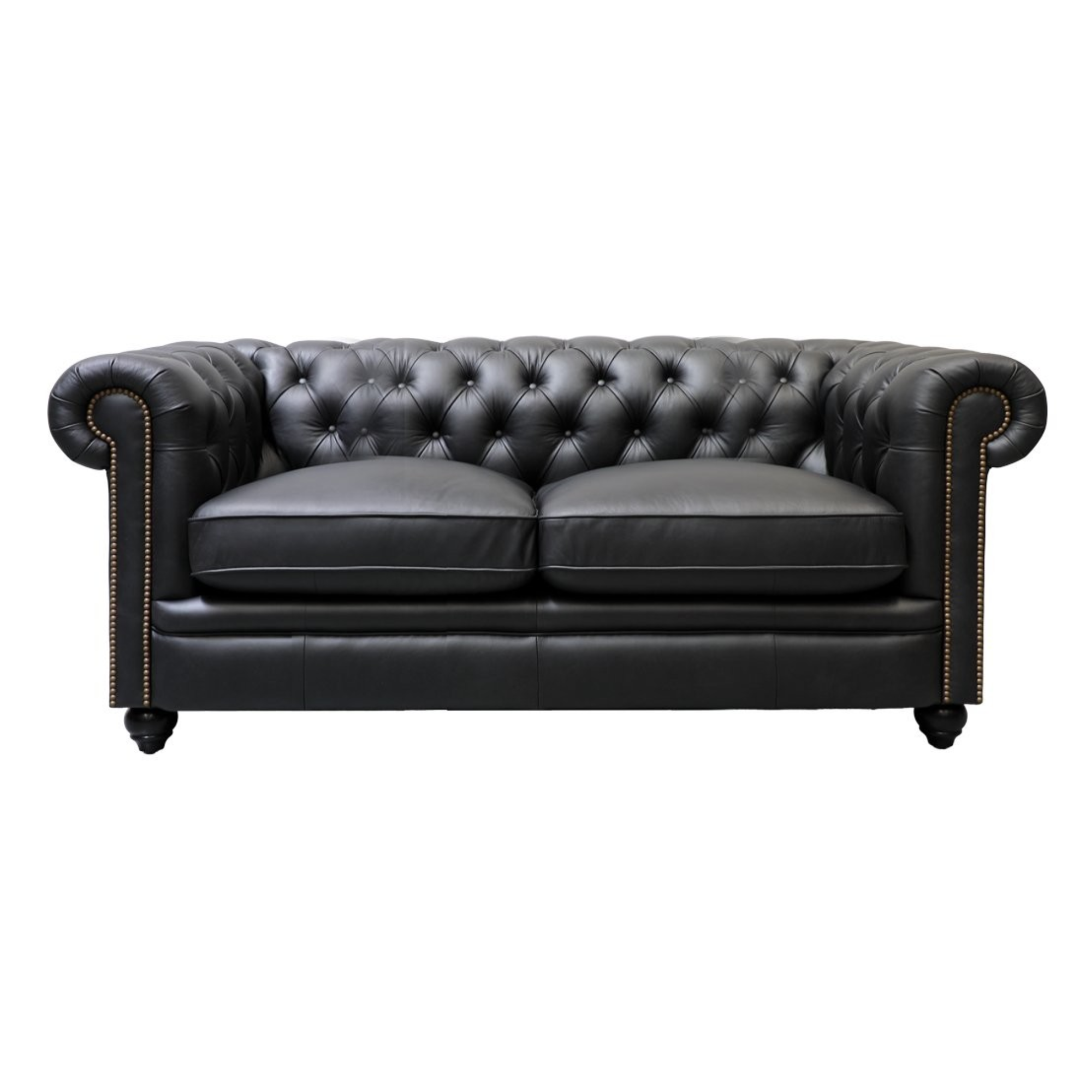 Stanhope 2 Seater Sofa | Onyx Leather