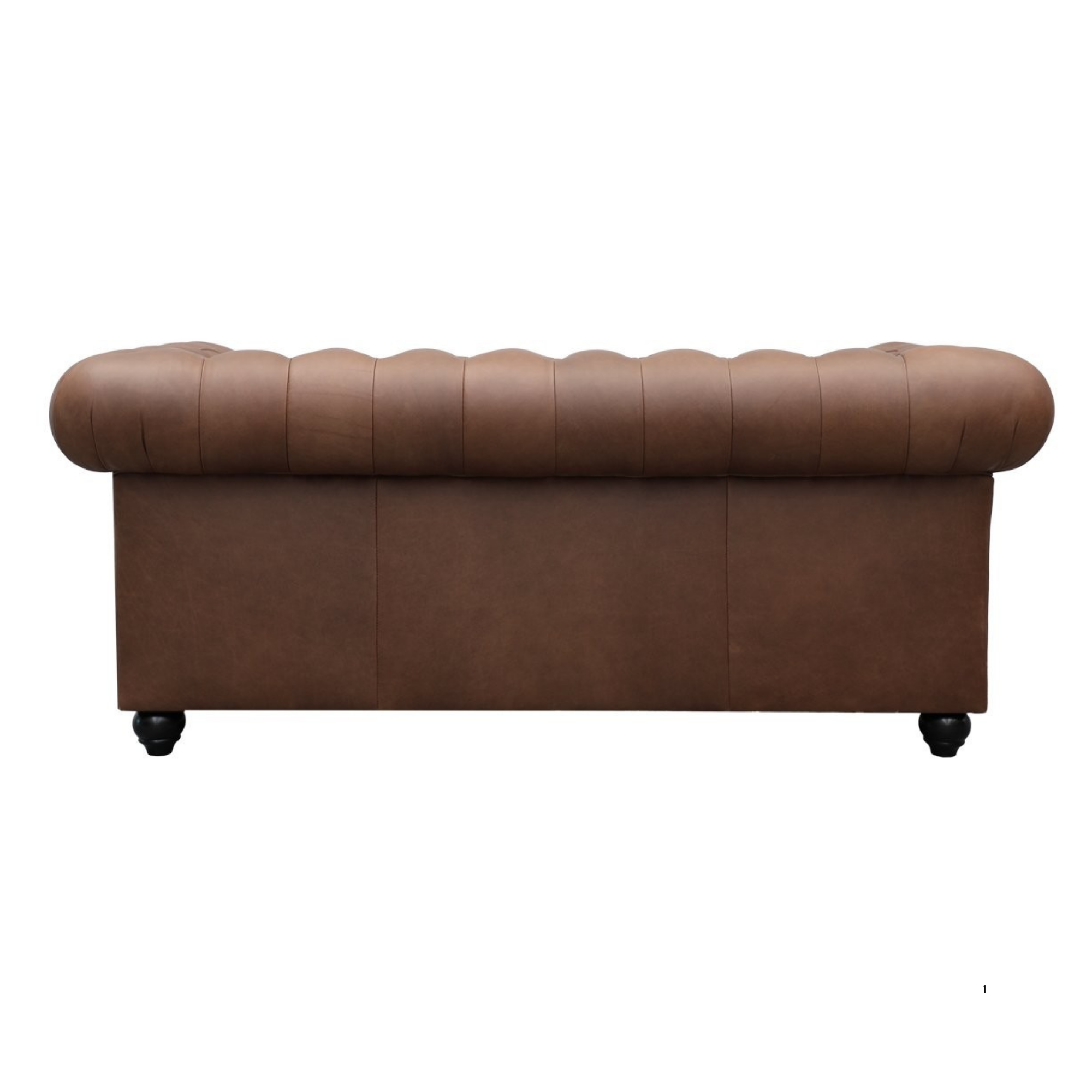 STANFORD 2 SEATER CHESTERFIELD | NUTMEG