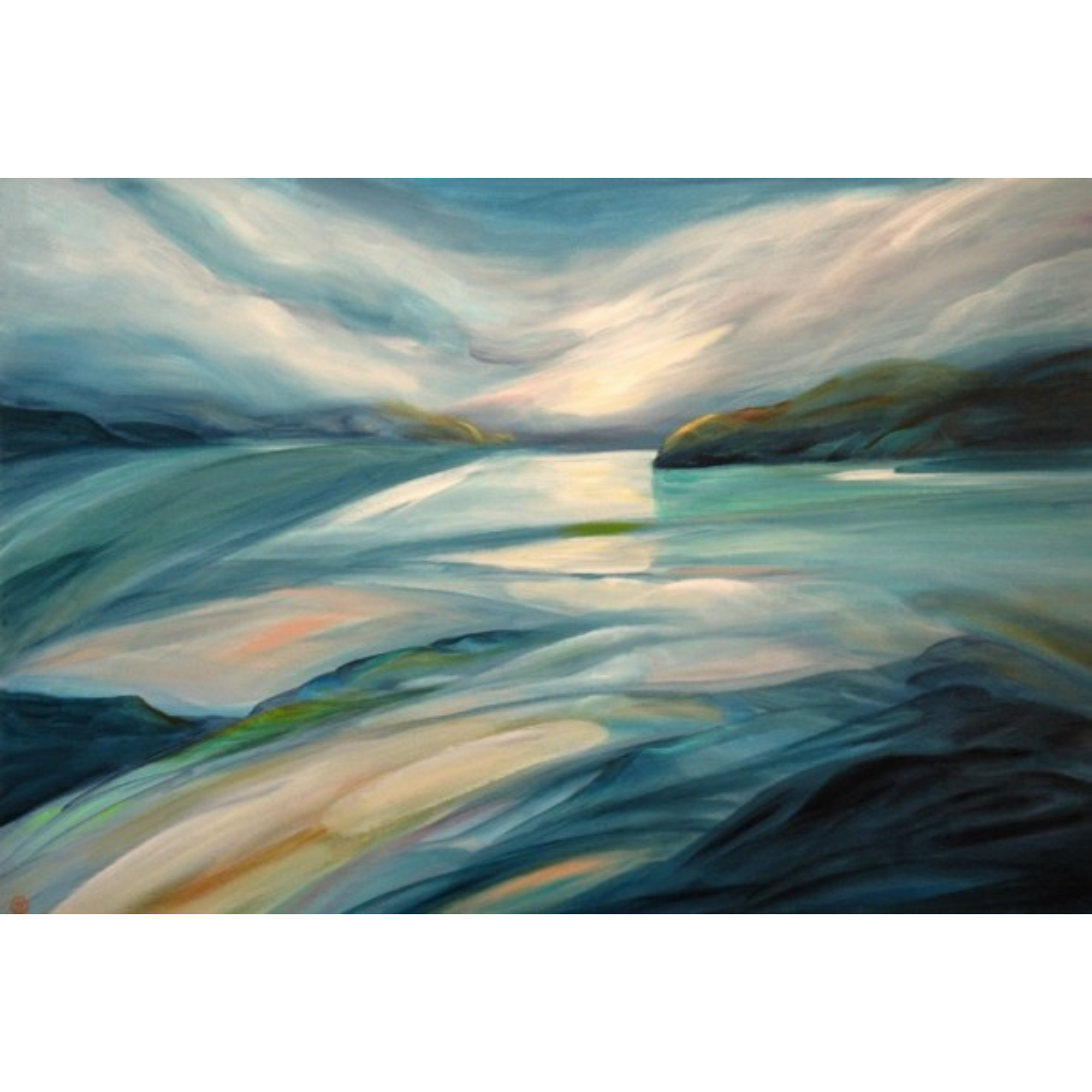 STORMY SKIES | CANVAS READY TO HANG | IRINA VELMAN | NZ MADE