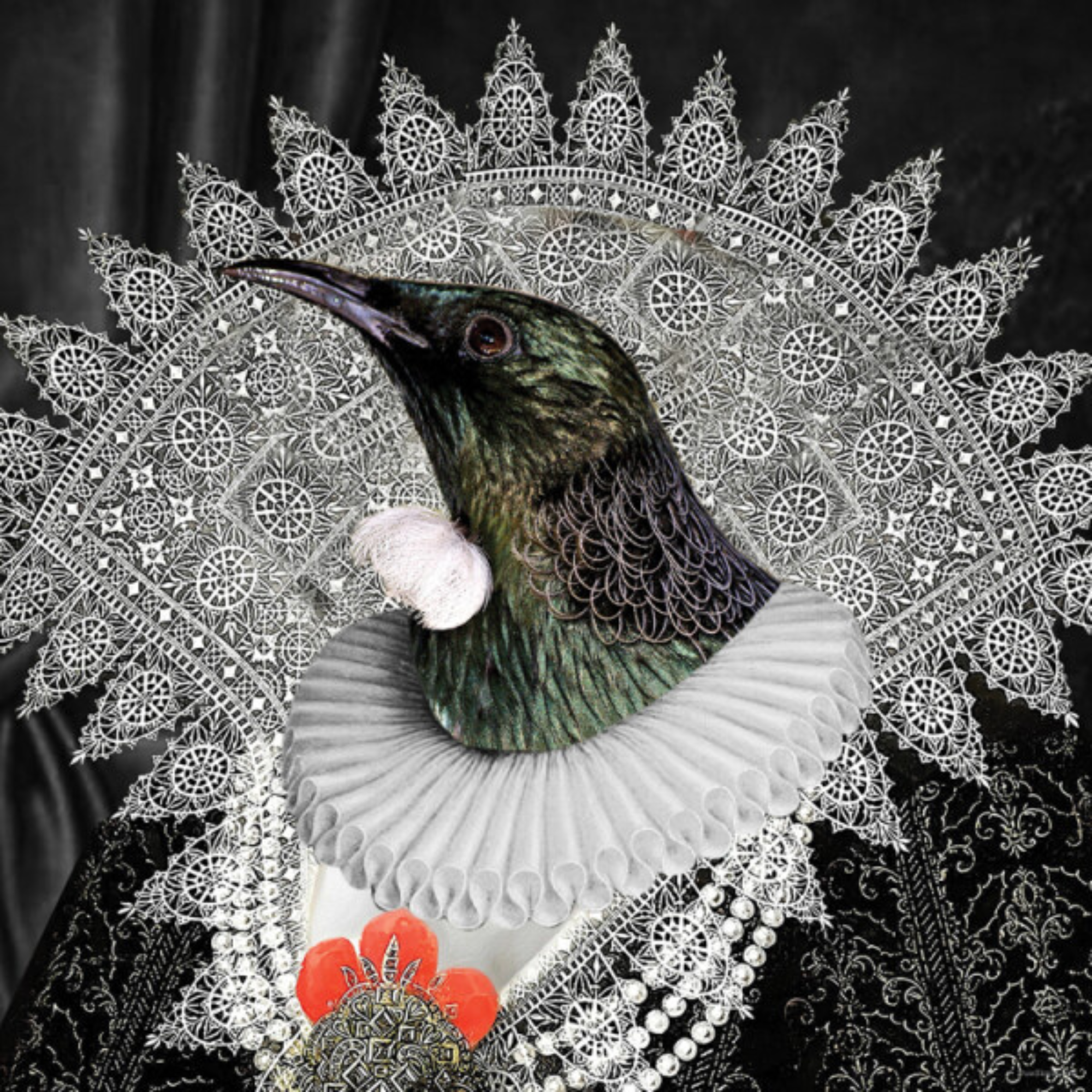 SWEET TUI THE QUEEN OF SPRING | CANVAS STRETCHED READY TO HANG | SUE SKELLERN  | NZ MADE