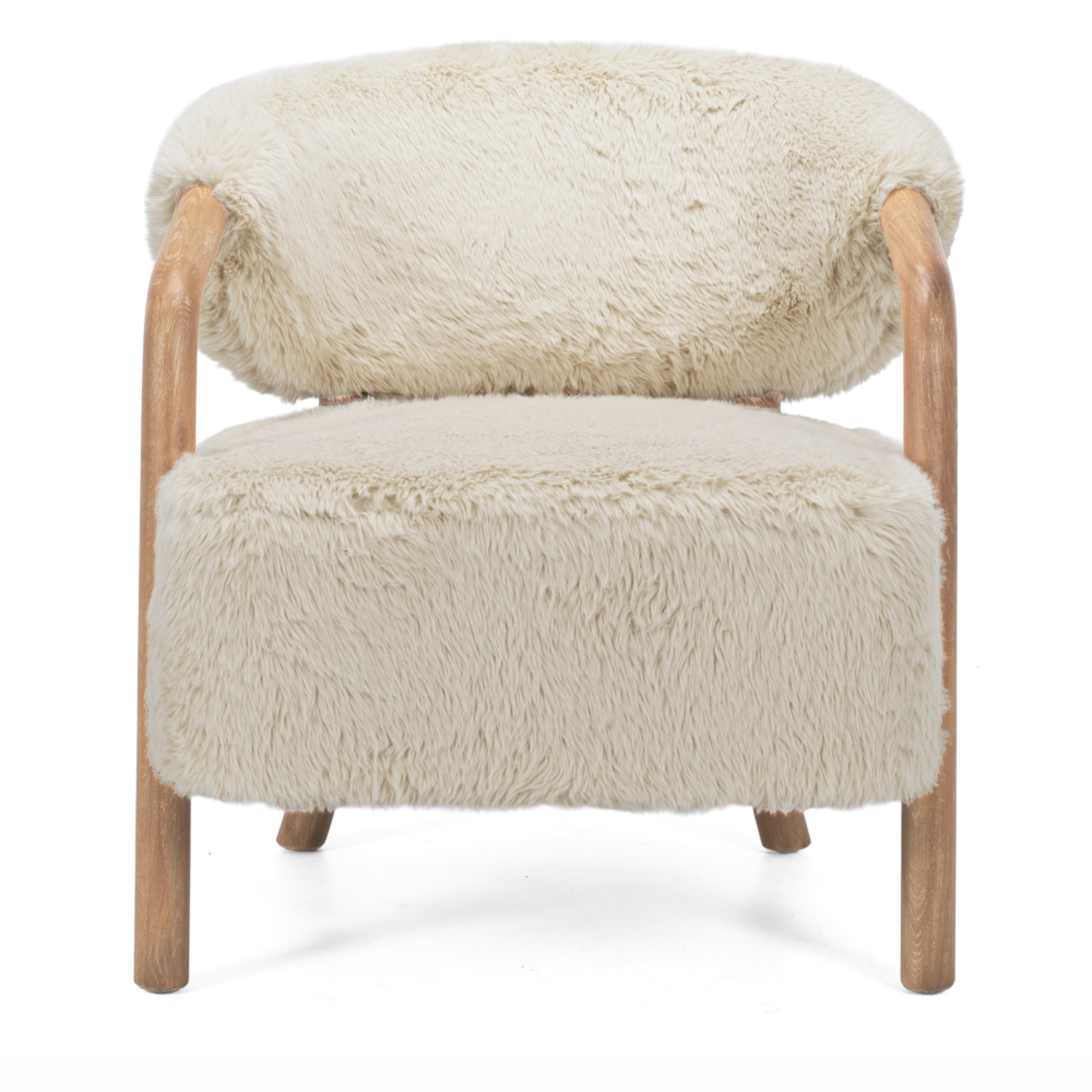 YAK ARMCHAIR | TIBETAN BUFFALO HAIR