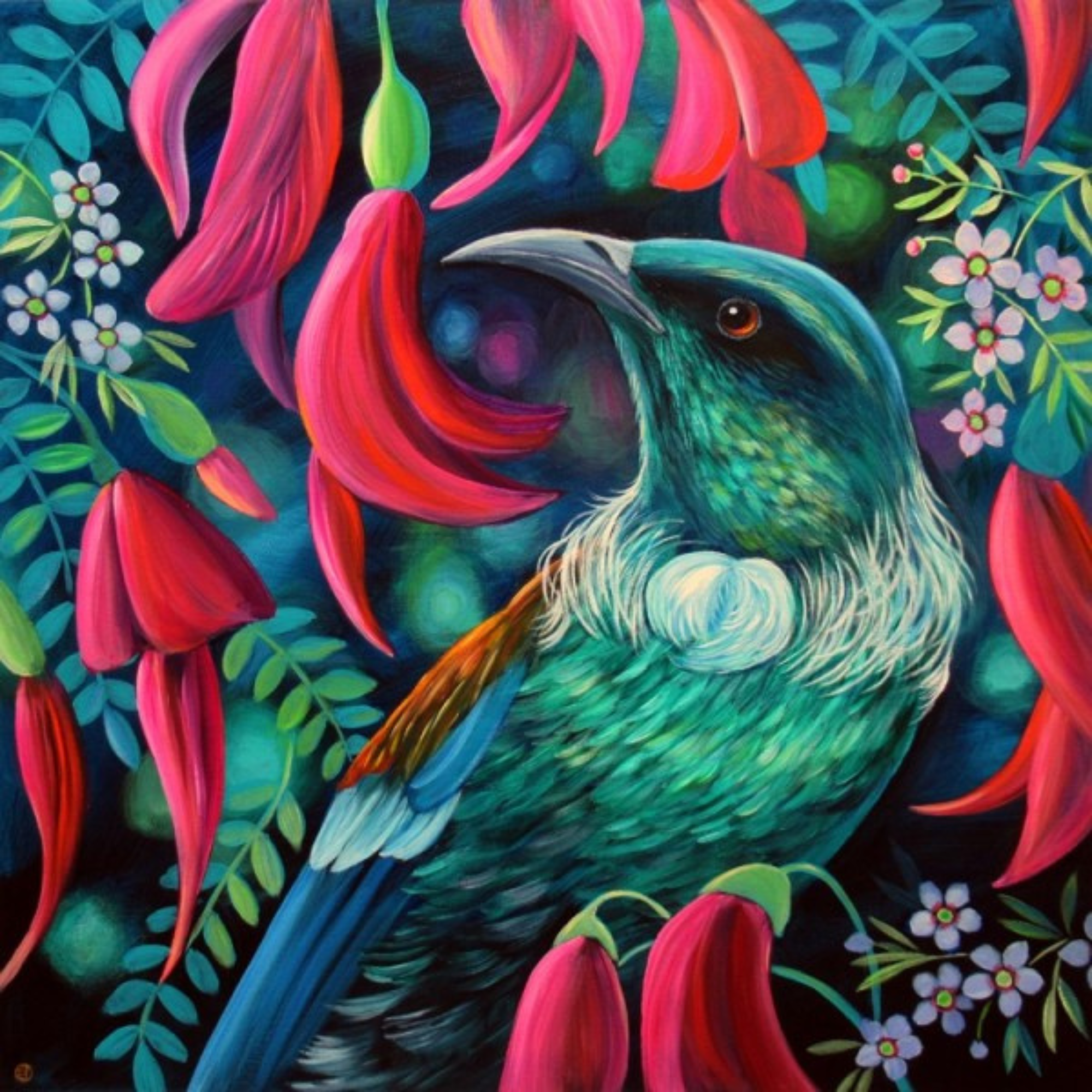 TUI GARDEN | CANVAS READY TO HANG | IRINA VELMAN | NZ MADE