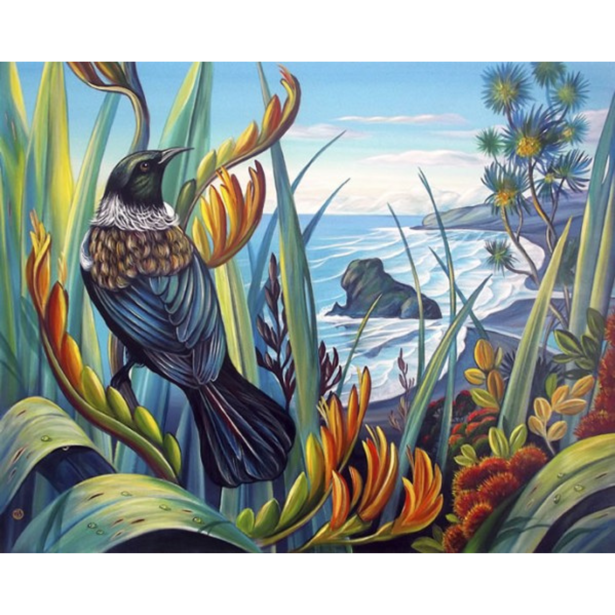 TUI VISTA | CANVAS READY TO HANG | IRINA VELMAN | NZ MADE