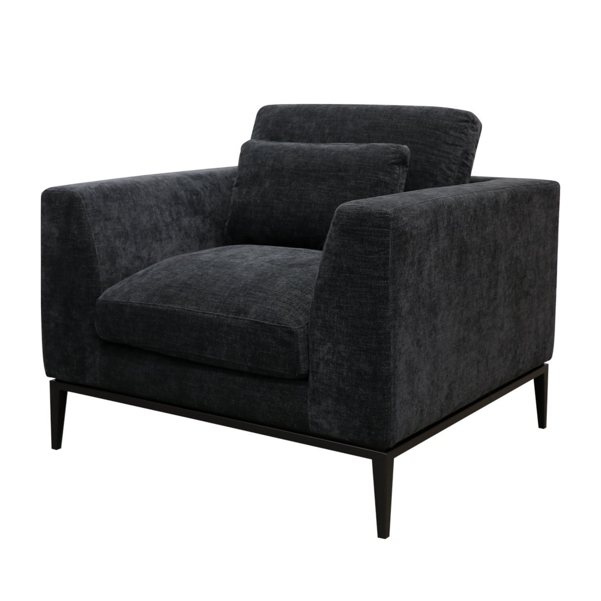 TYSON ARMCHAIR | BOSTON BLACK