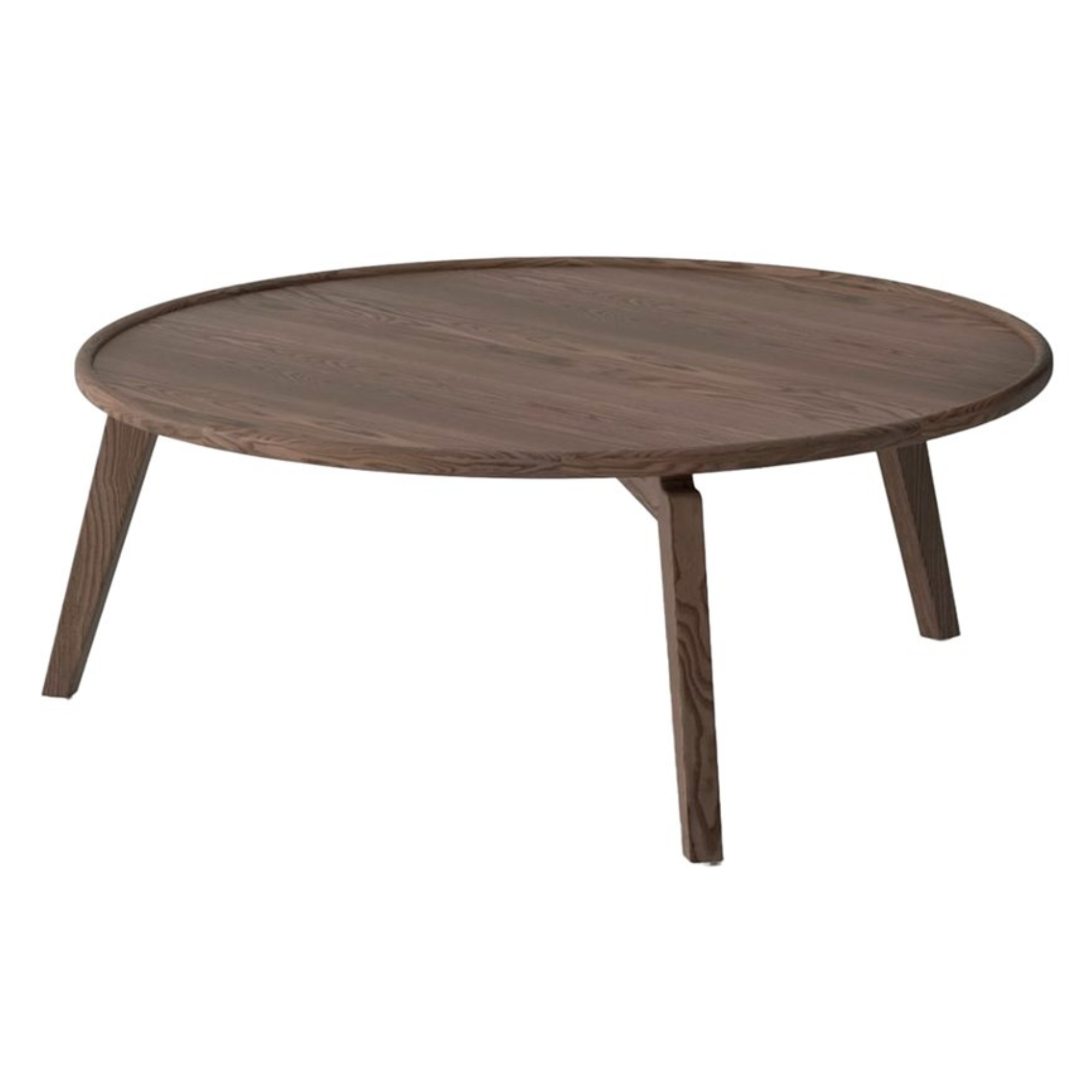 VARDO SOLID ASH LOW NESTING TABLE | WALNUT