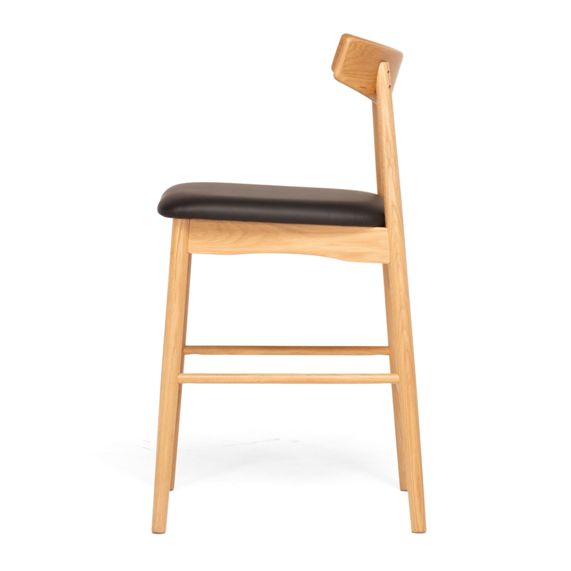 Wagner Barstool | Solid Oak