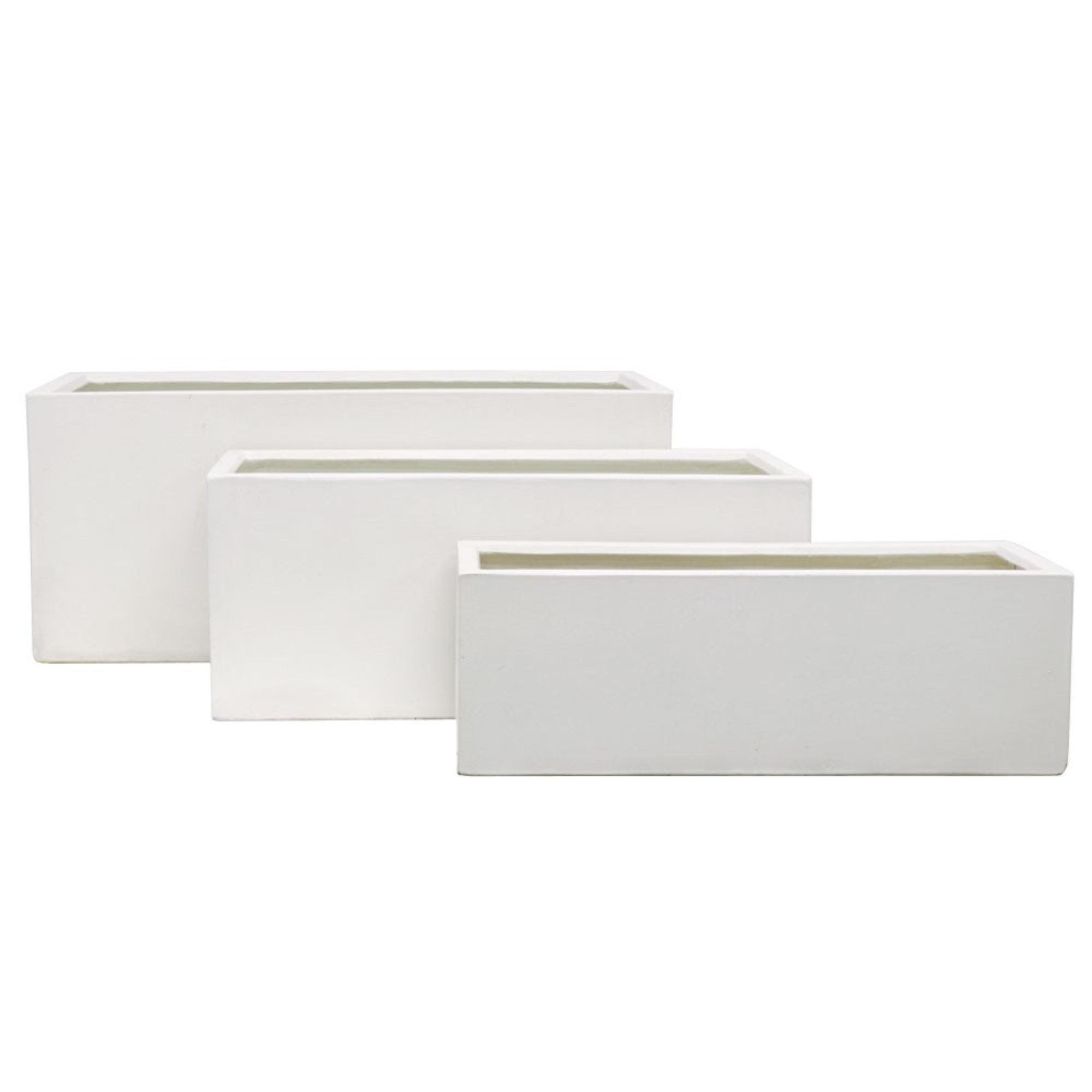 Waihou Planter - 3 Sizes | White