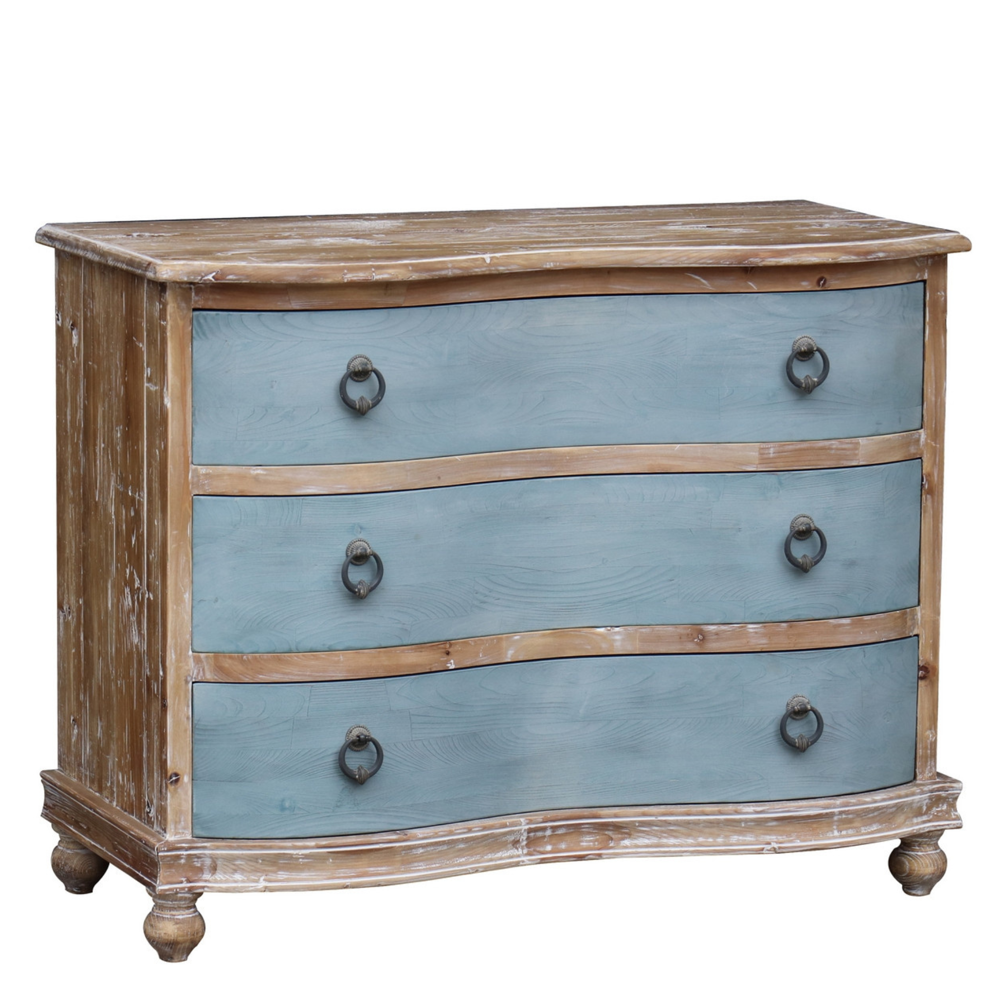 SEASALT BLUE FRENCH COUNTRY CHEST