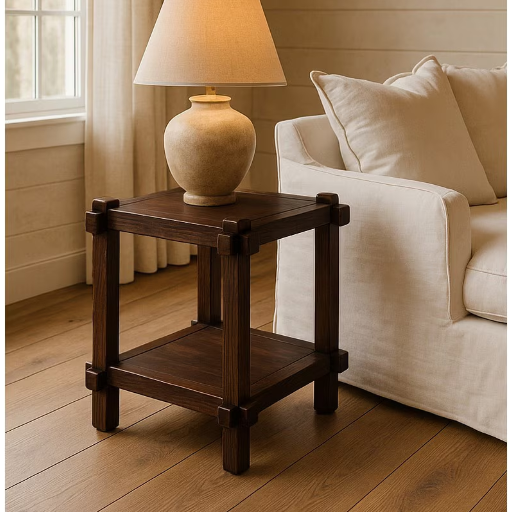 Wentworth Side Table | Antique Walnut