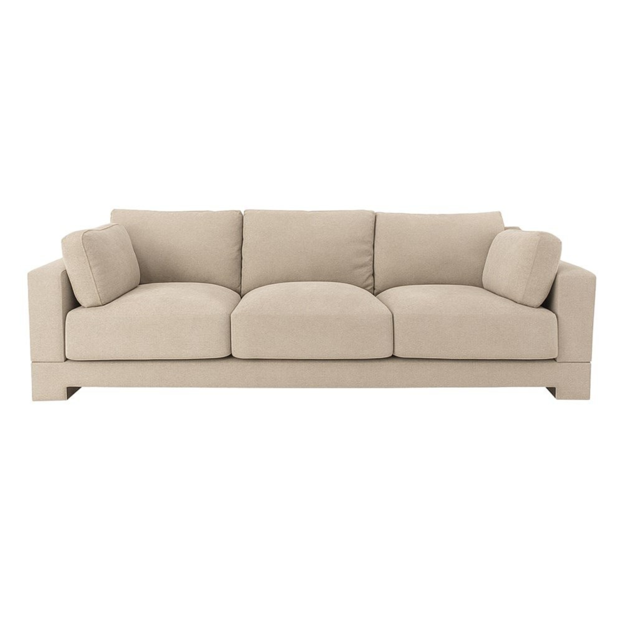 WESTERN 3 SEATER SOFA | BEIGE