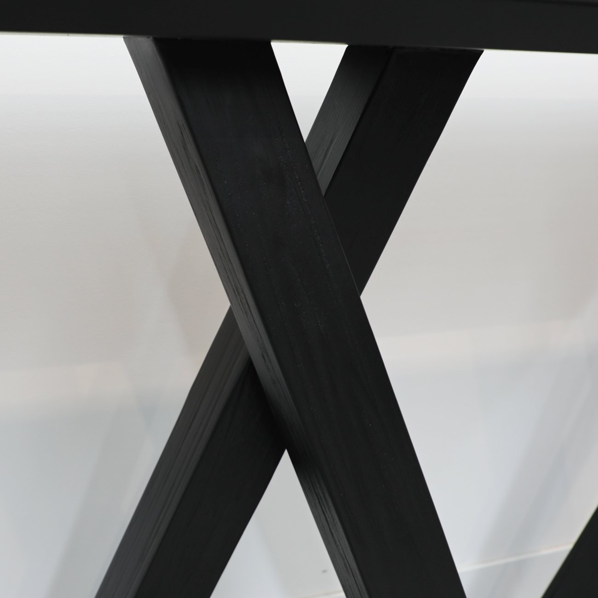 WHEELER CONSOLE TABLE | MATT BLACK