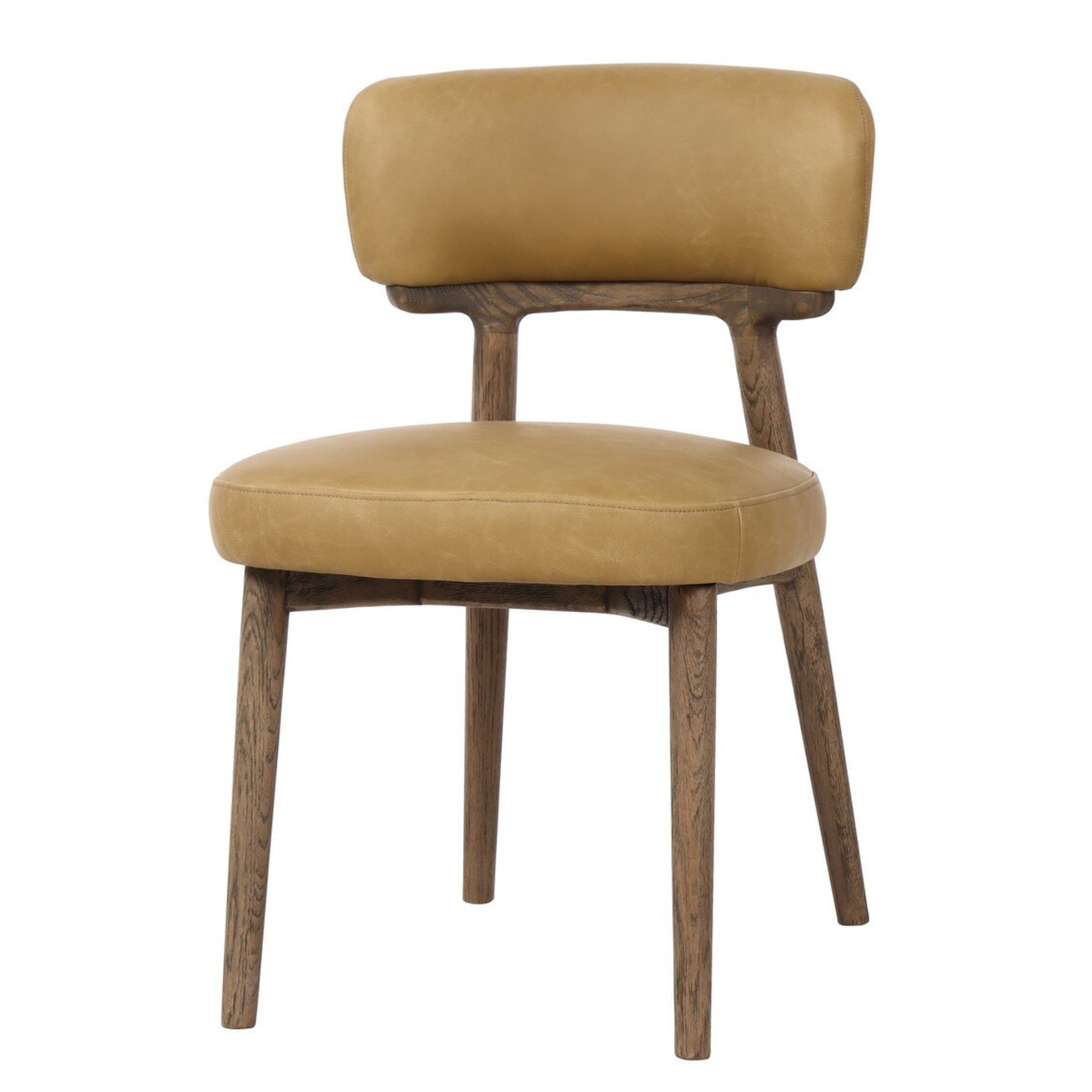 Willow Dining Chair | Ginger Leather