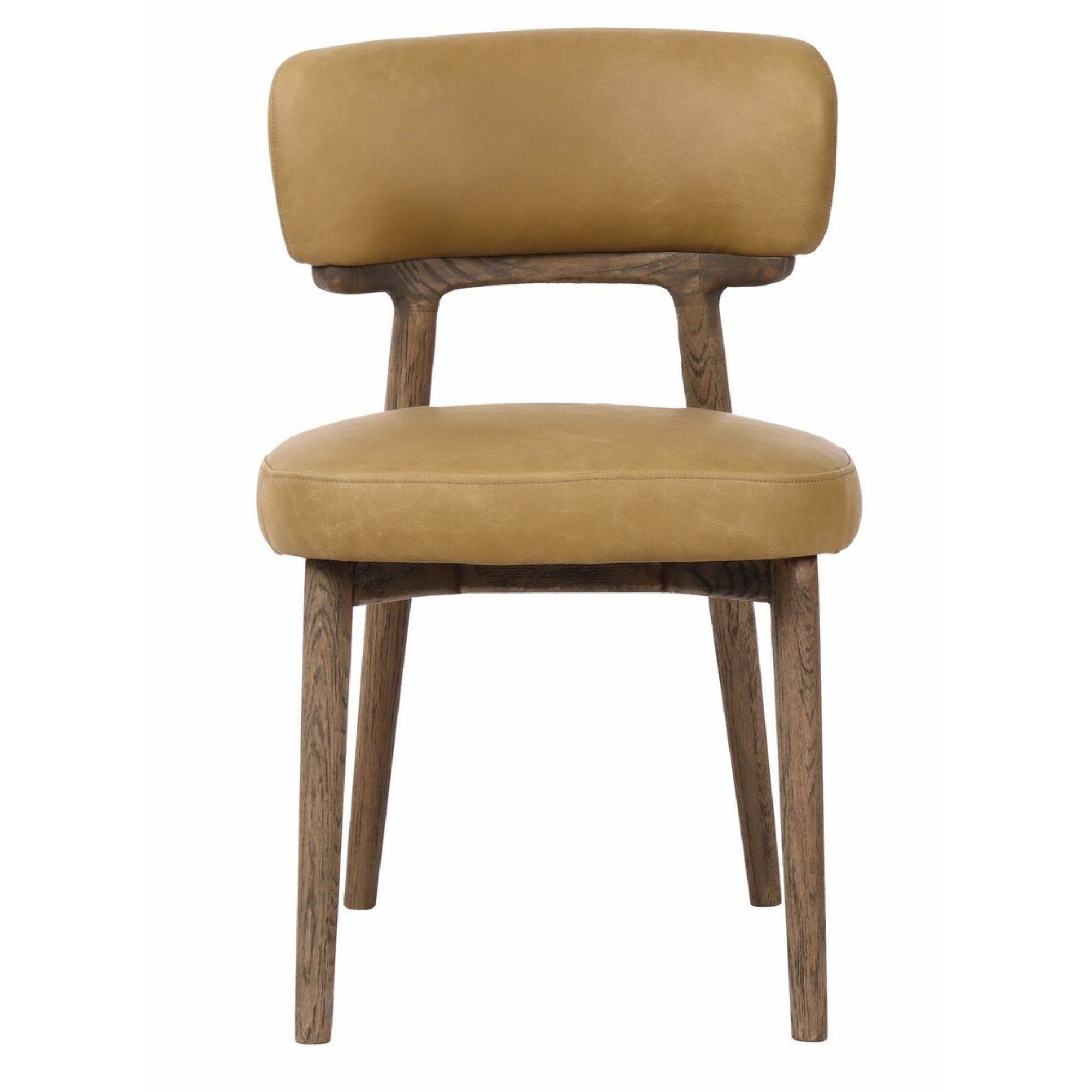 Willow Dining Chair | Ginger Leather