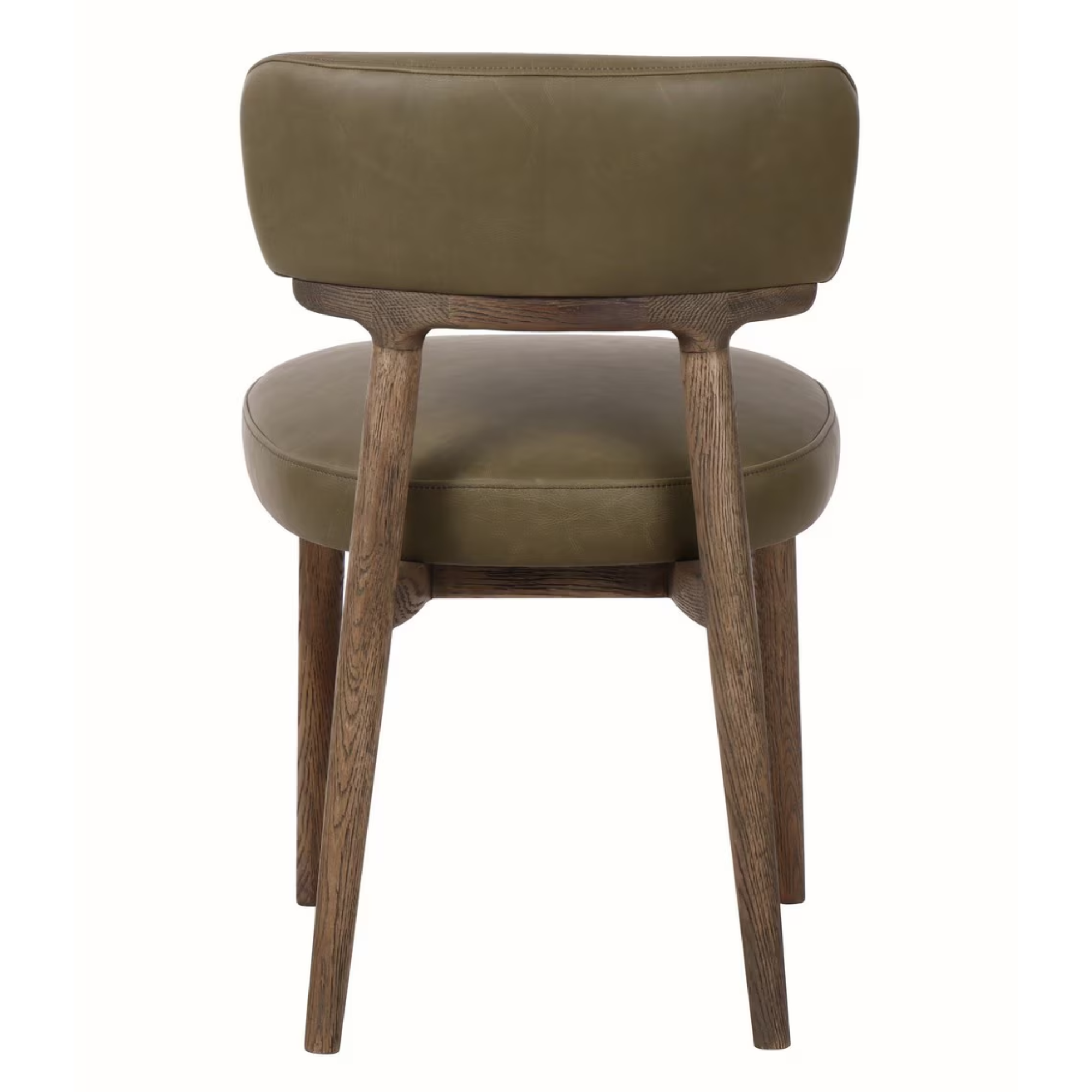 Willow Dining Chair | Olive Leather