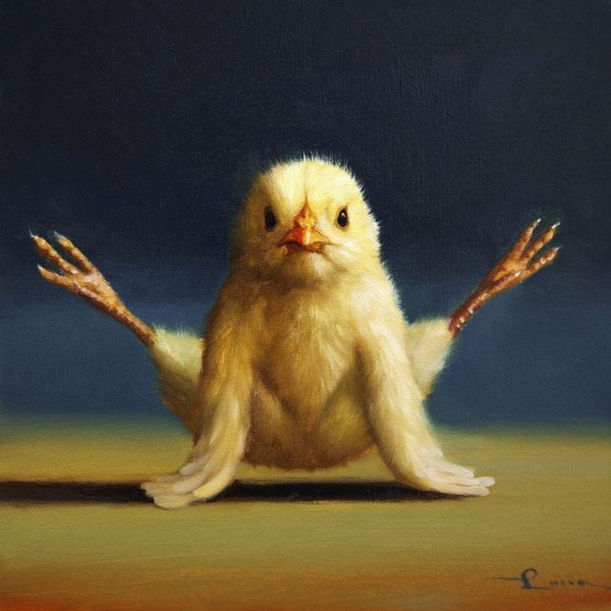 YOGA CHICK FIREFLY | CANVAS READY TO HANG | LUCIA HEFFERNAN | NZ MADE