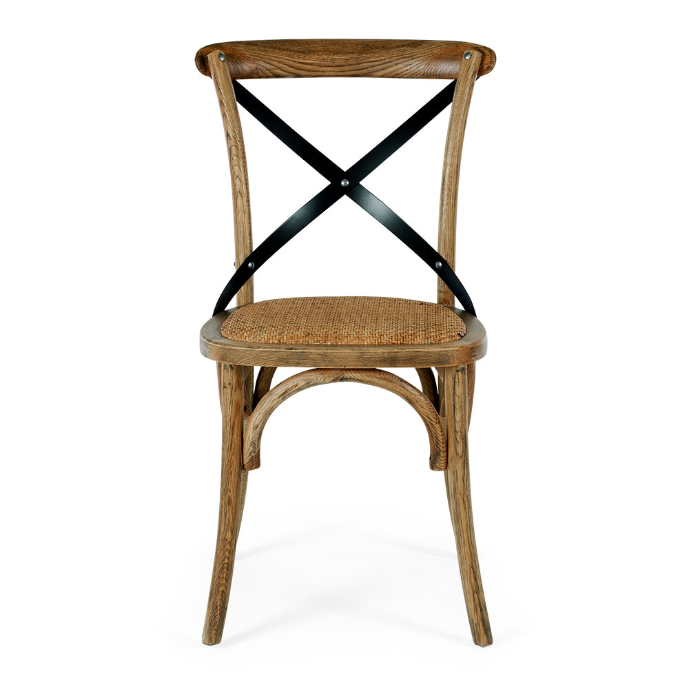 VILLA X-BACK CHAIR | FRAME SMOKED OAK