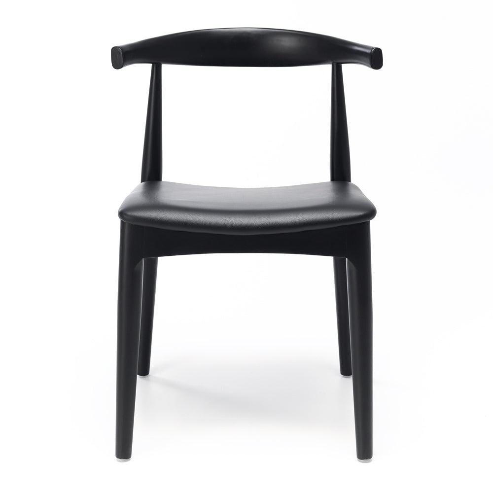 ELBOW DINING CHAIR | BLACK, NATURAL OR DEEP OAK