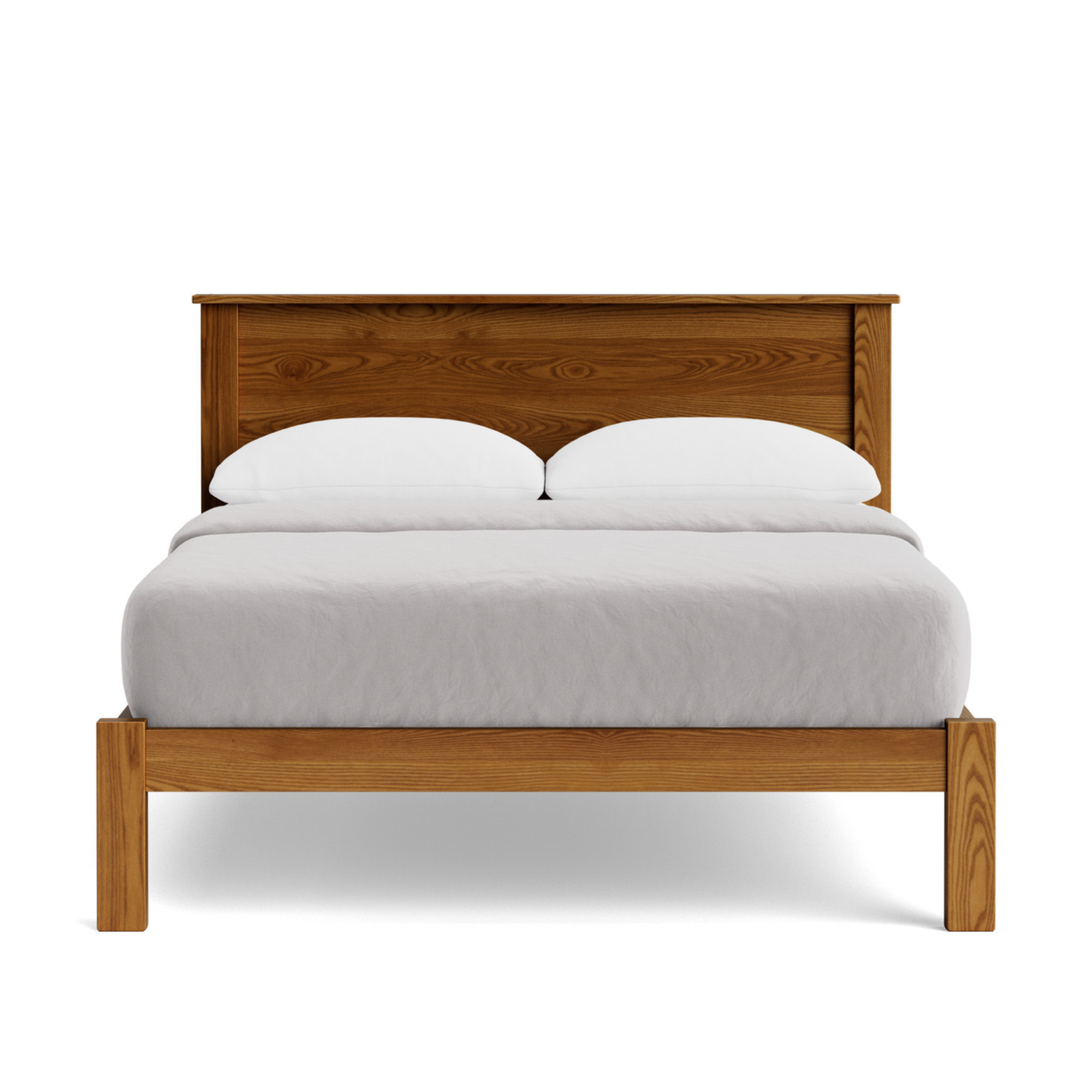 IVYDALE LOW FOOT SLAT BED | PINE OR AMERICAN ASH | ALL SIZES |NZ MADE