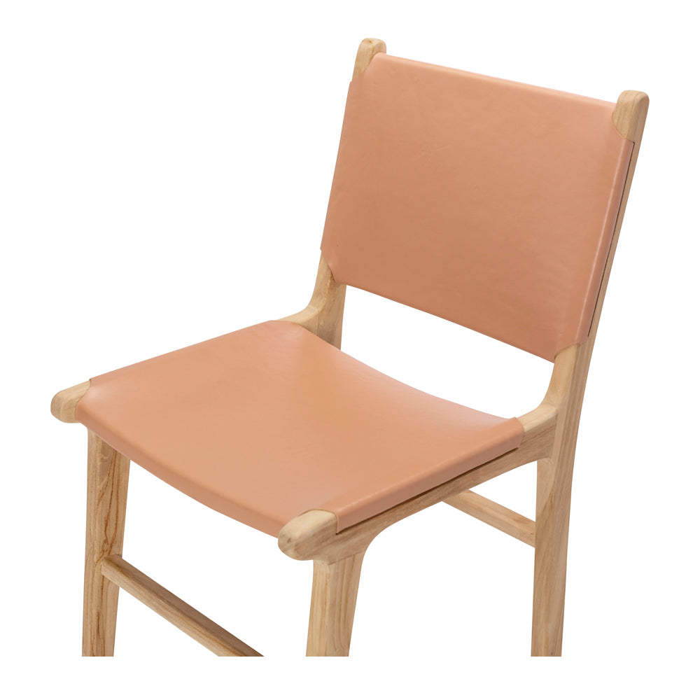 INDO LEATHER DINING CHAIR