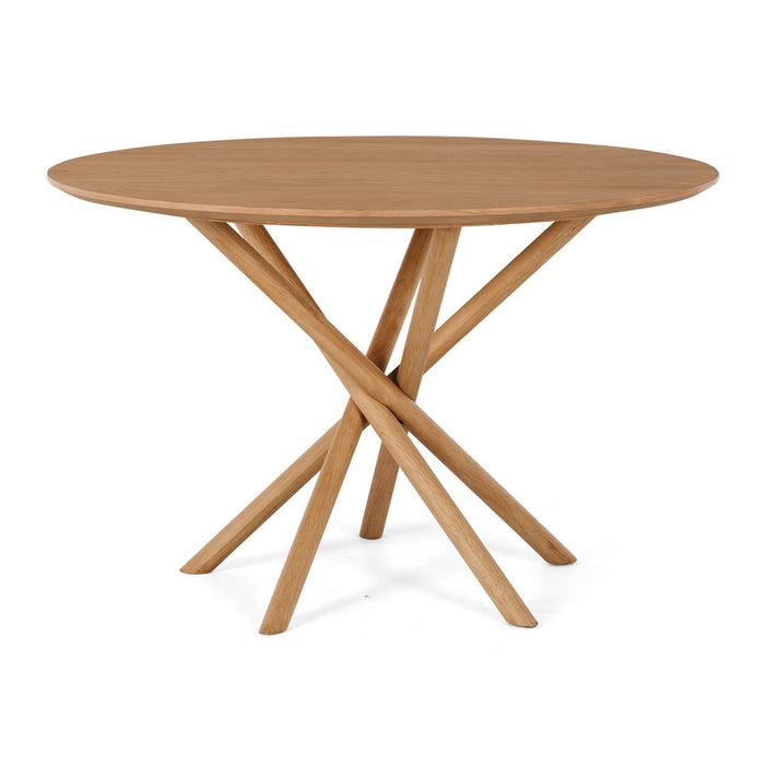 ARTHUR ROUND TABLE NATURAL OAK Best Furniture Shop