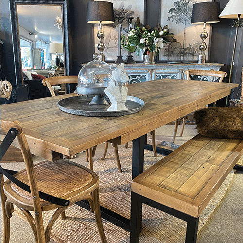 CRATE 1800 EXTENSION DINING TABLE