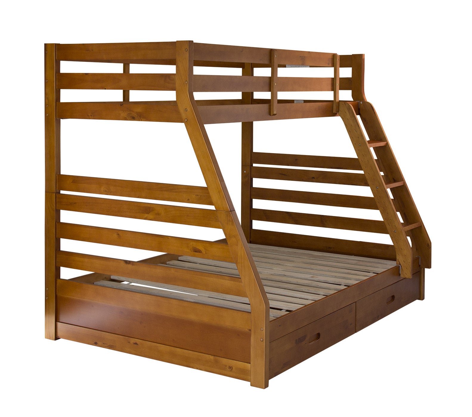 WANAKA BUNK BED - LIGHT WALNUT OR WHITE PAINTED.