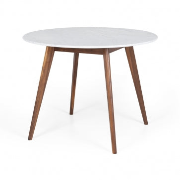 COMPASS 1.0 M MARBLE ROUND DINING TABLE
