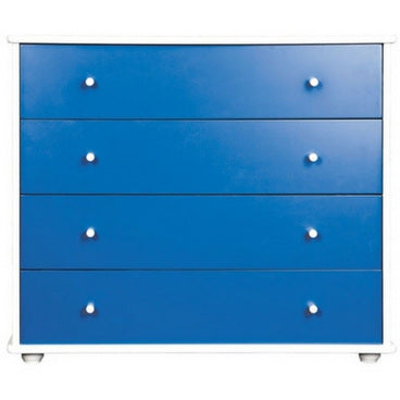 CARNIVAL 4 DRAWER TALLBOY - 6 COLOURS AVAILABLE.