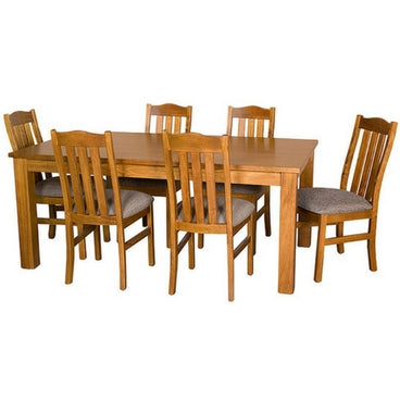 CHARLTON 7 PIECE DINING SUITE | NZ MADE.