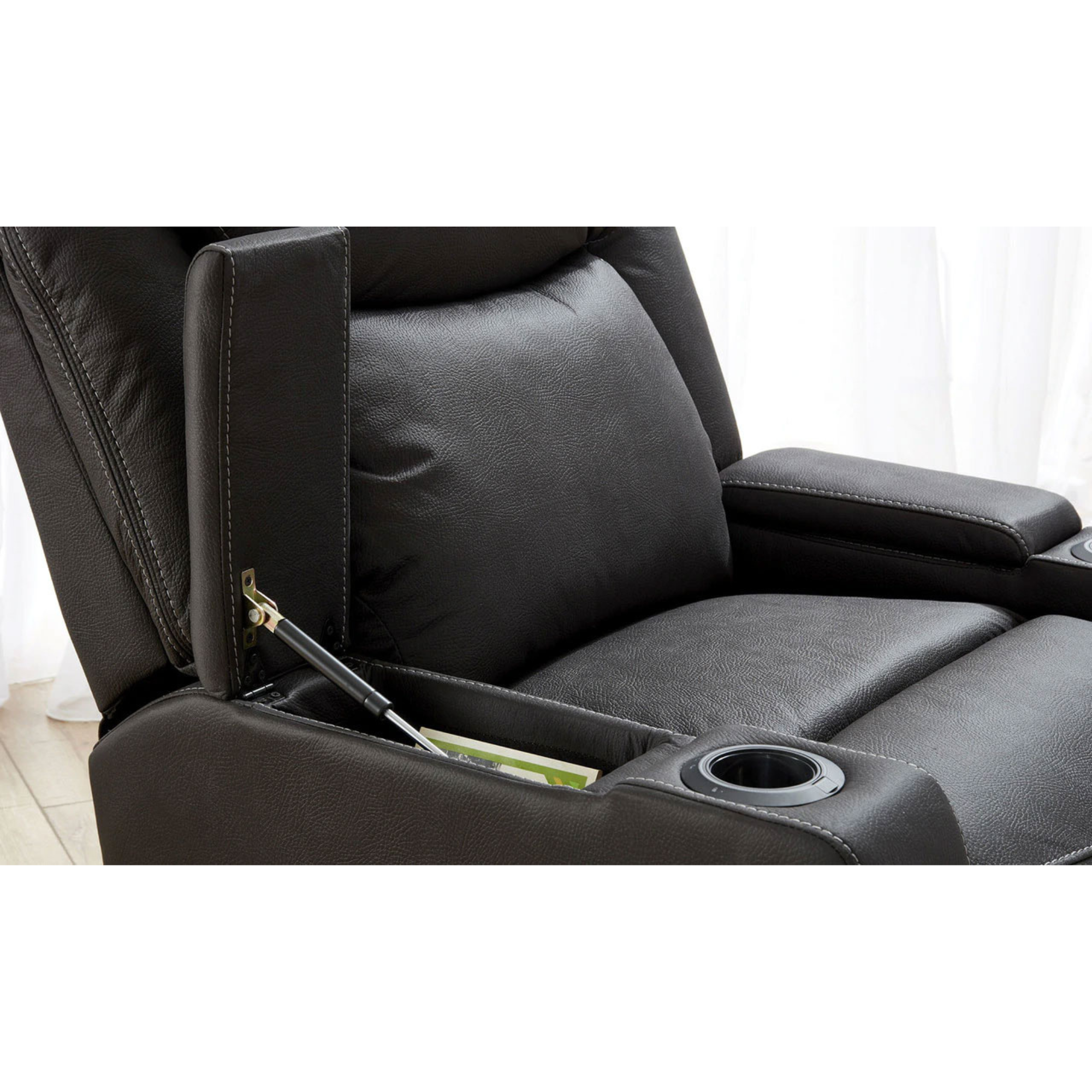 EXCALIBUR SUPER SUEDE ELECTRIC 3 SEATER or 2 SEATER or RECLINER - EACH PIECE SOLD SEPARATELY