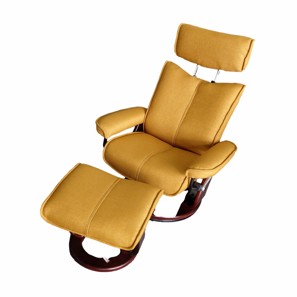THOMAS RECLINER AND FOOTSTOOL - 3 COLOURS