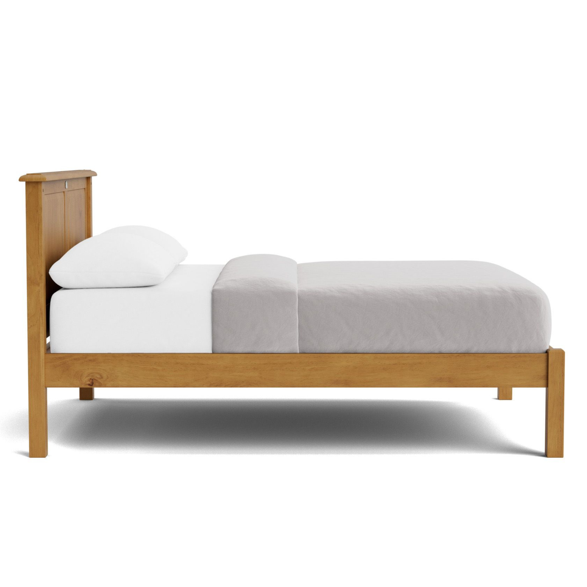 VILLAGER SLAT BED WITH LOW FOOT | ALL SIZES | NZ MADE